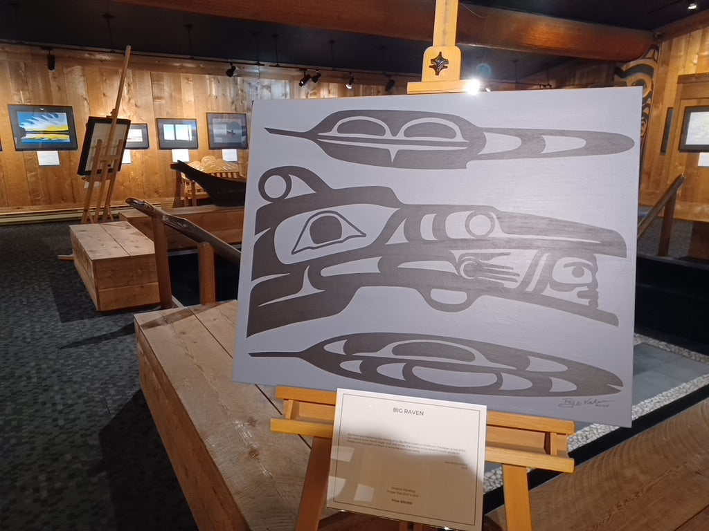 Big Raven - PAINTING