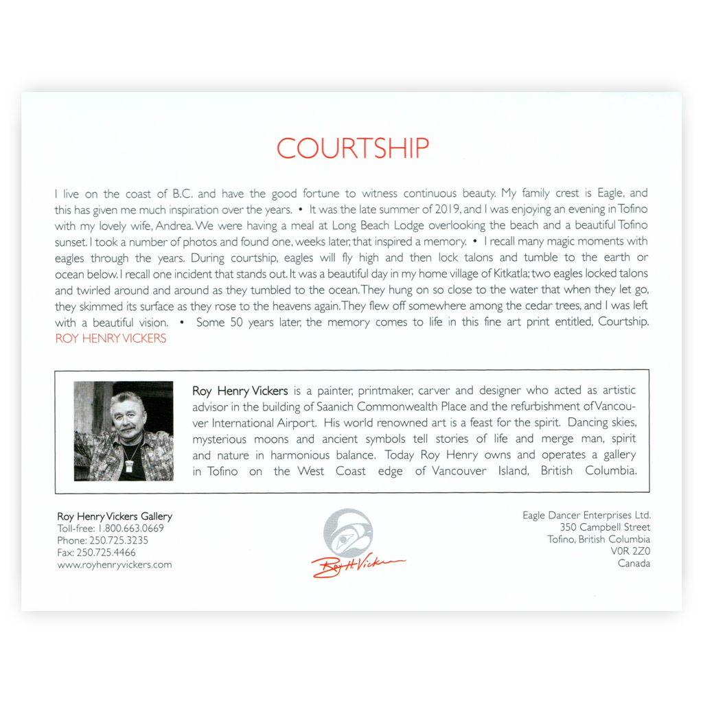 COURTSHIP - ART CARD