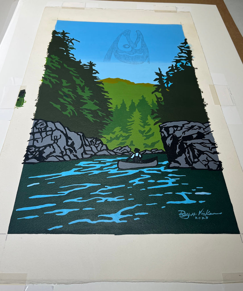 MEGIN CANYON - PAINTING