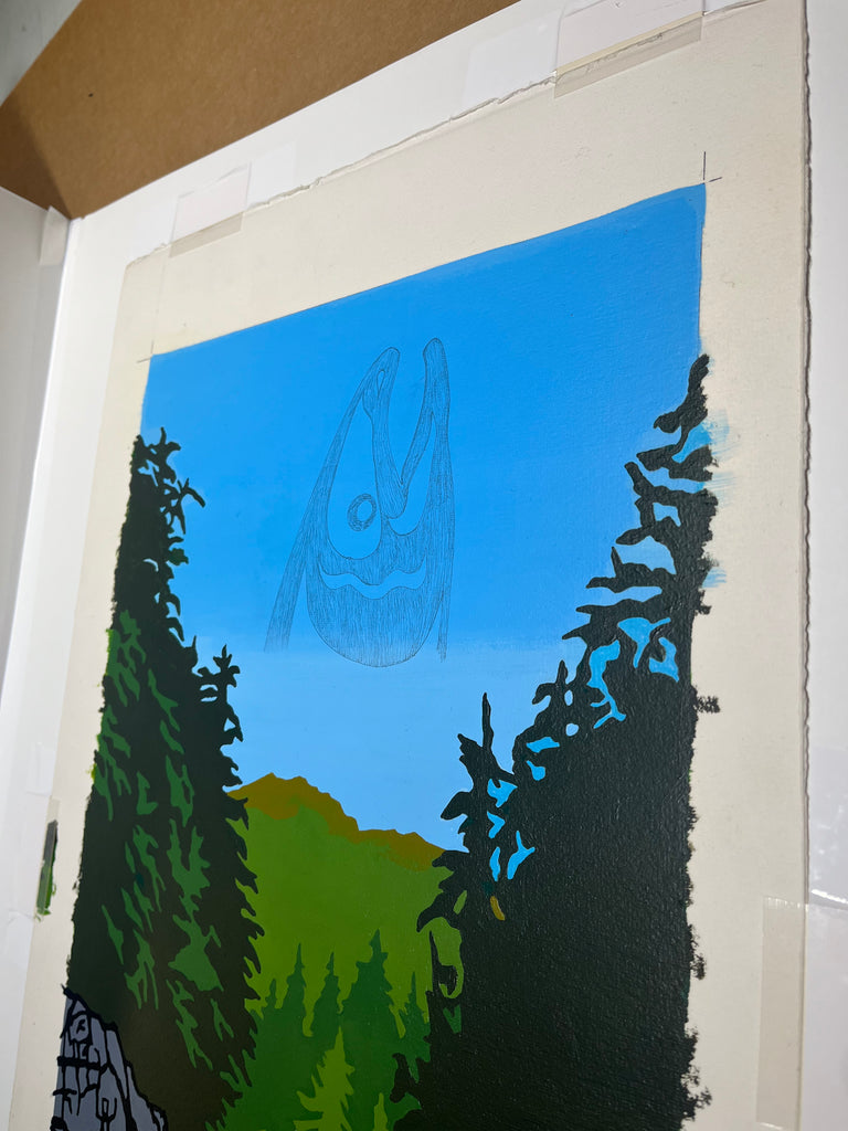MEGIN CANYON - PAINTING