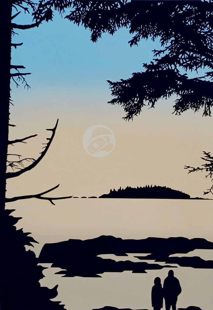 TOFINO MOONSET - ARTIST PROOF #1/8