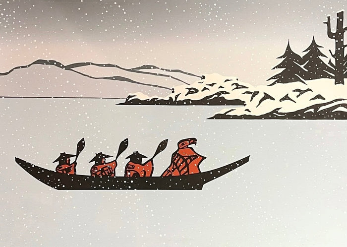 GOING TO THE POTLATCH - ARTIST PROOF #1/5