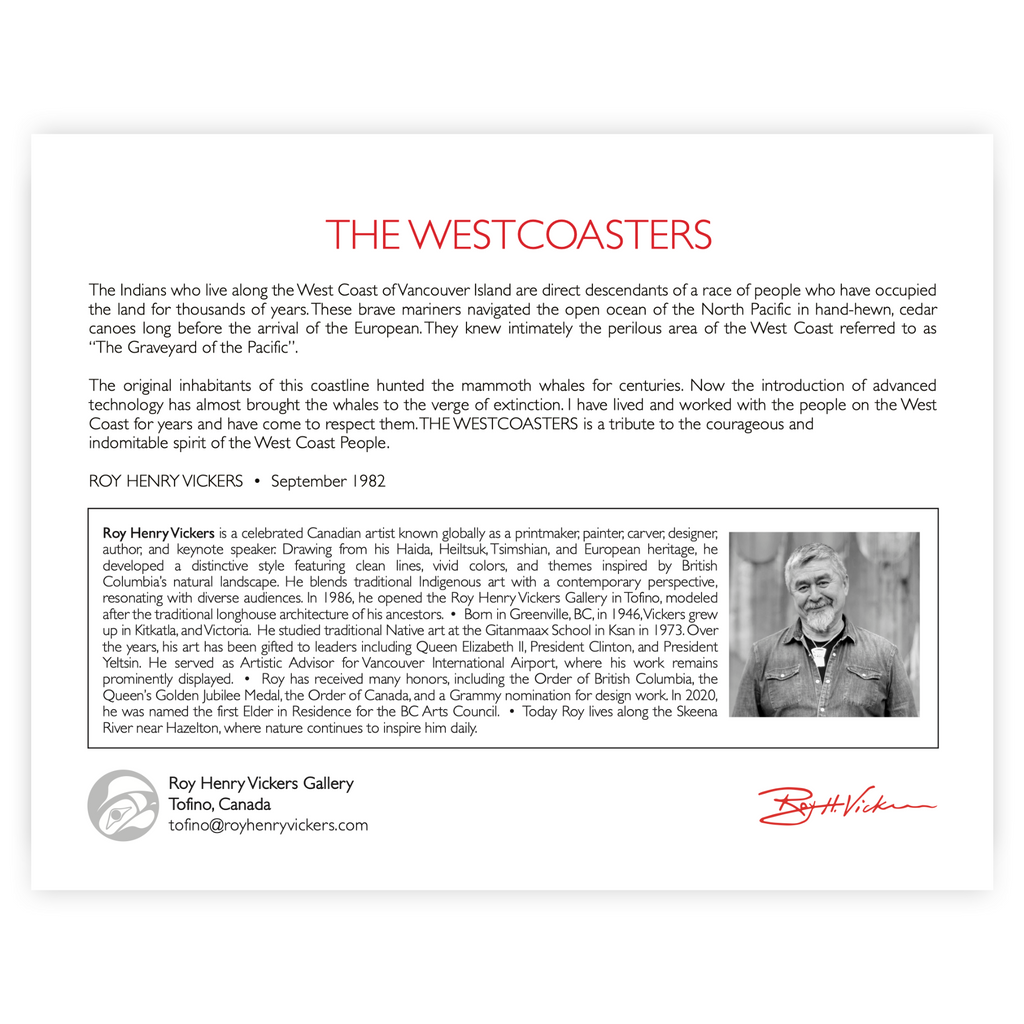 The Westcoasters - ART CARD