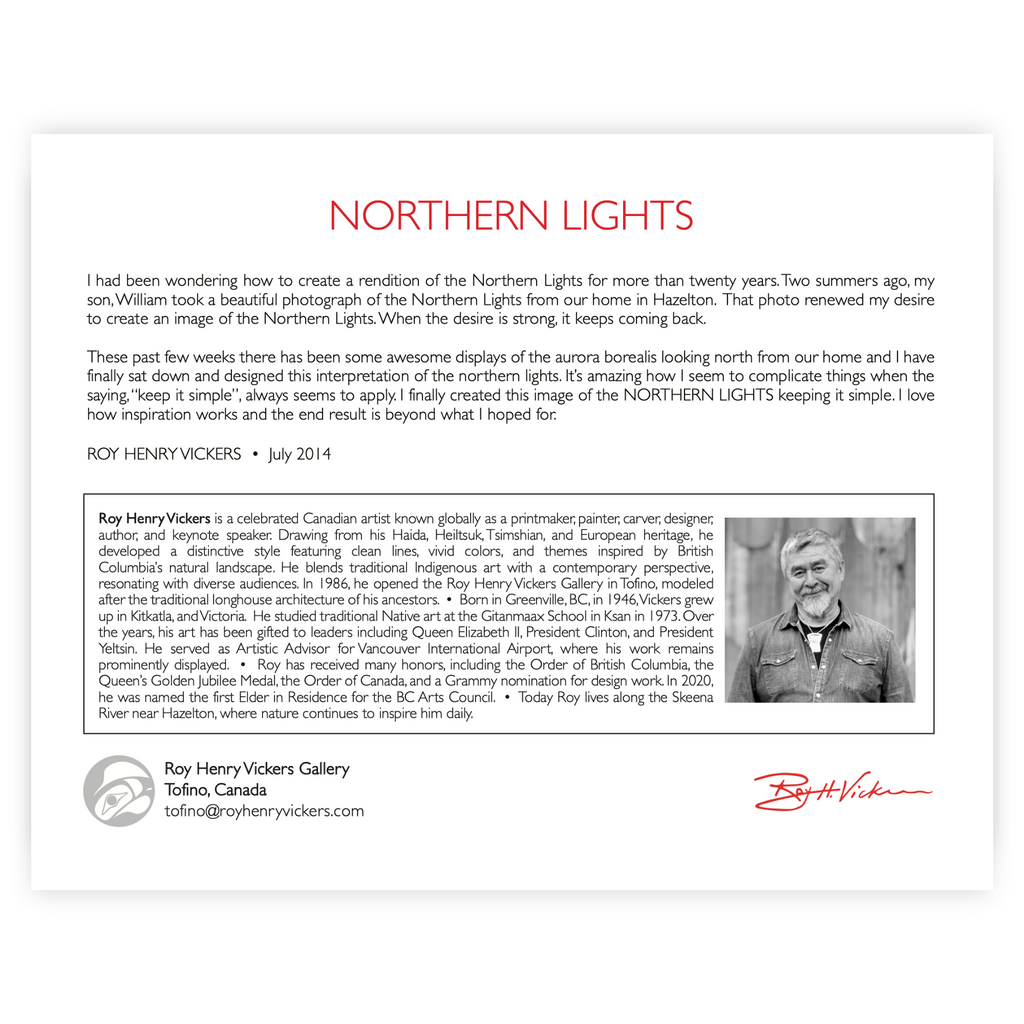 Northern Lights - ART CARD