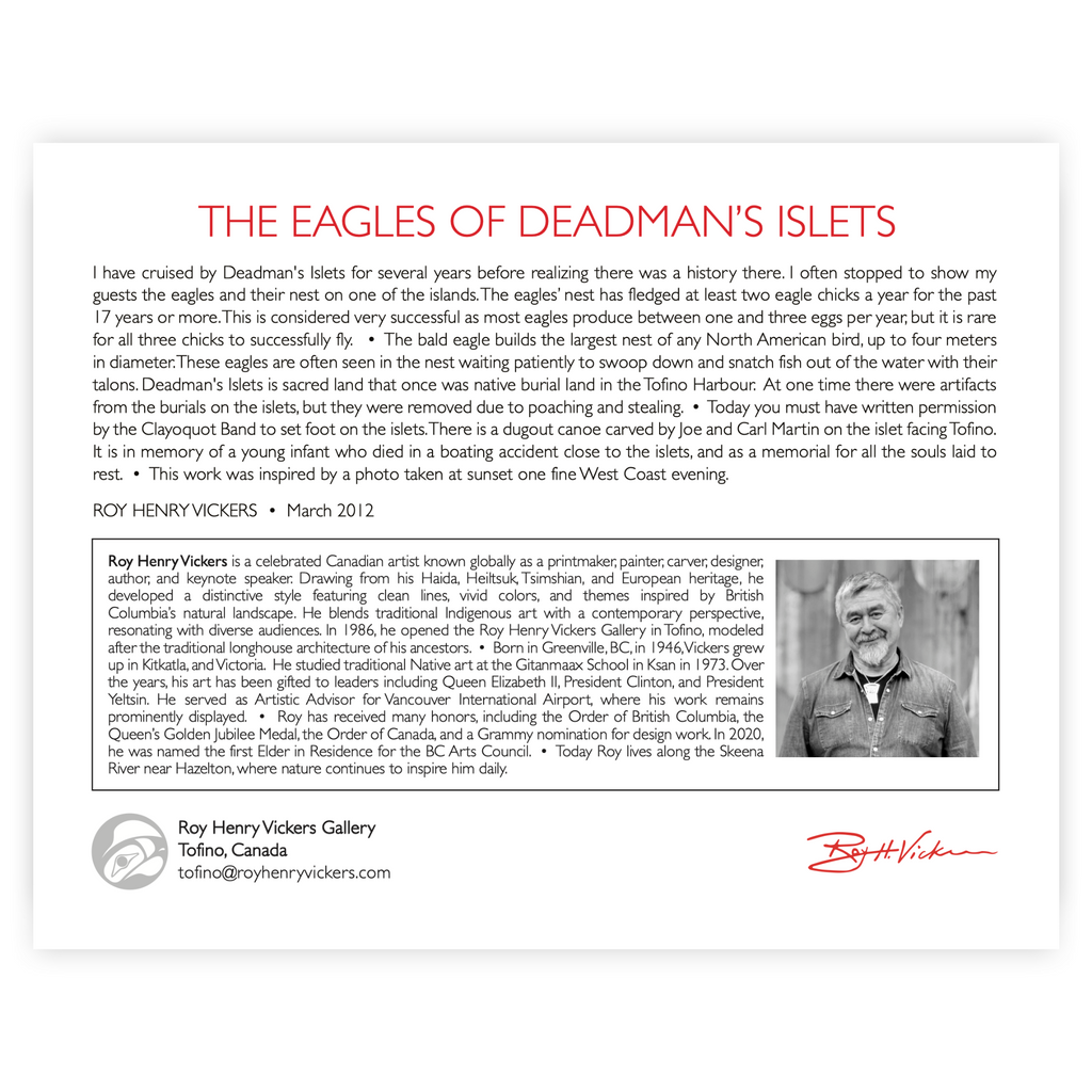 The Eagles of Deadman's Islets - ART CARD