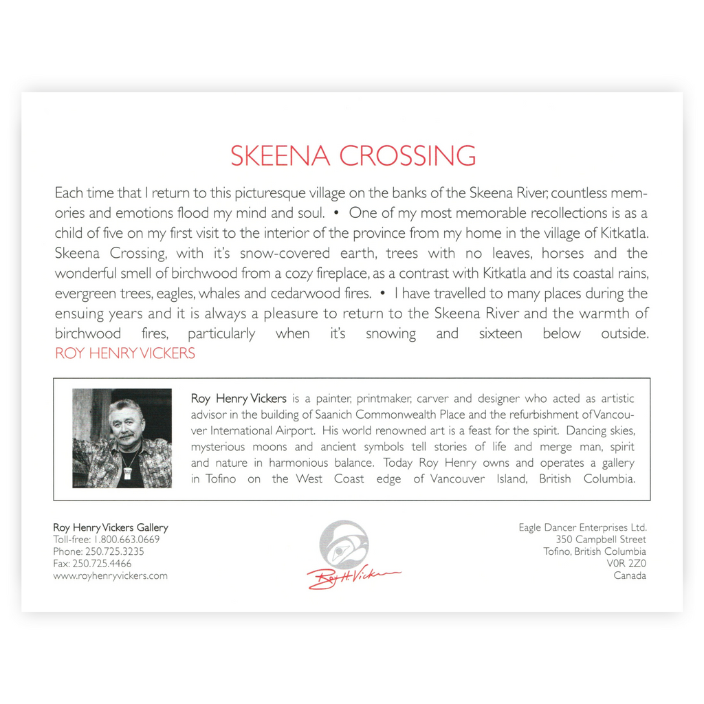SKEENA CROSSING - ART CARD