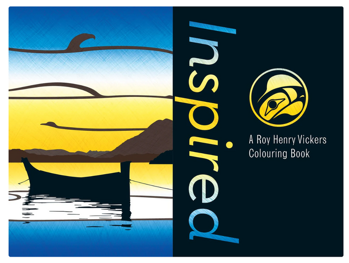 Inspired - Colouring Book by Roy Henry Vickers