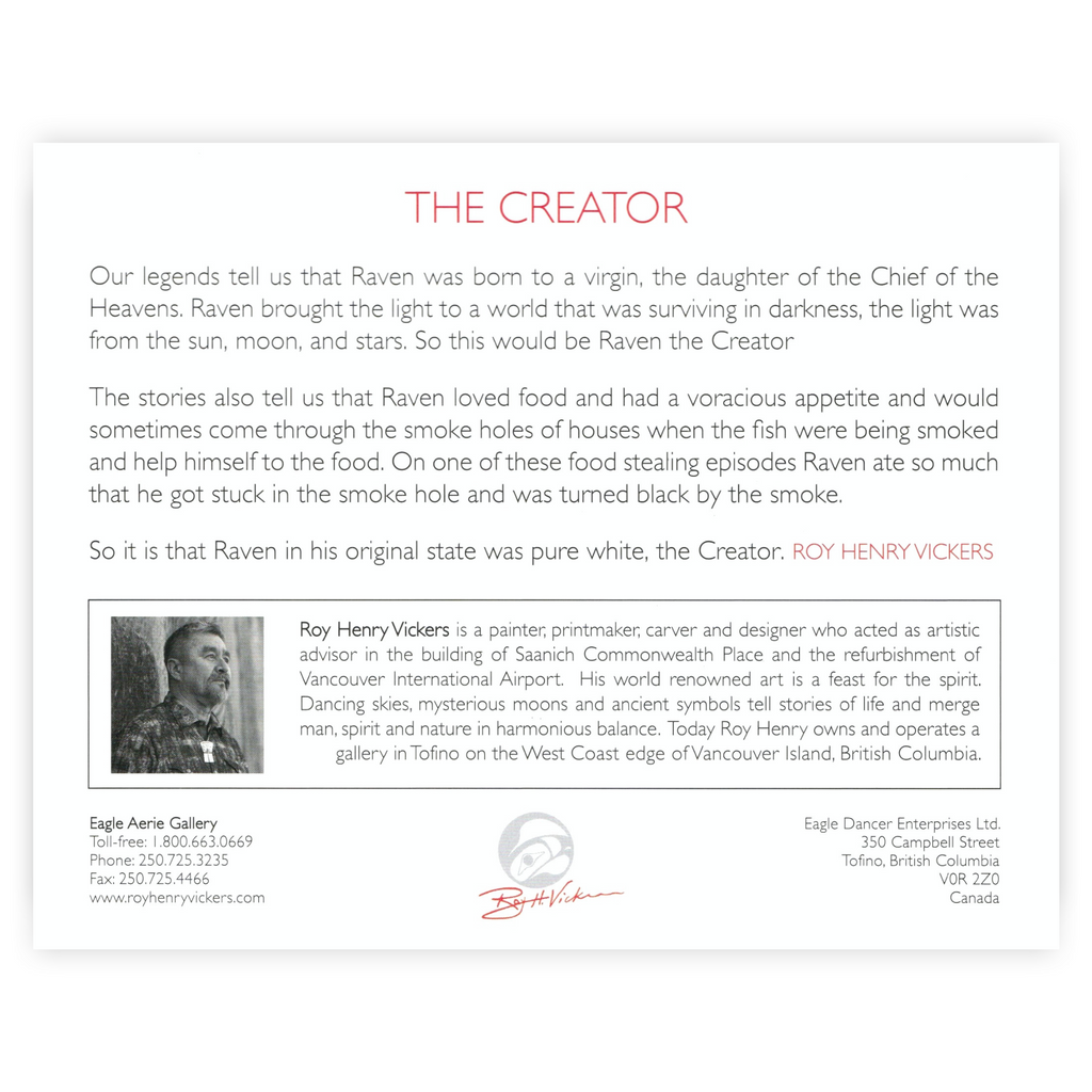 THE CREATOR - ART CARD
