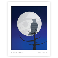 EAGLE'S MOON - ART CARD