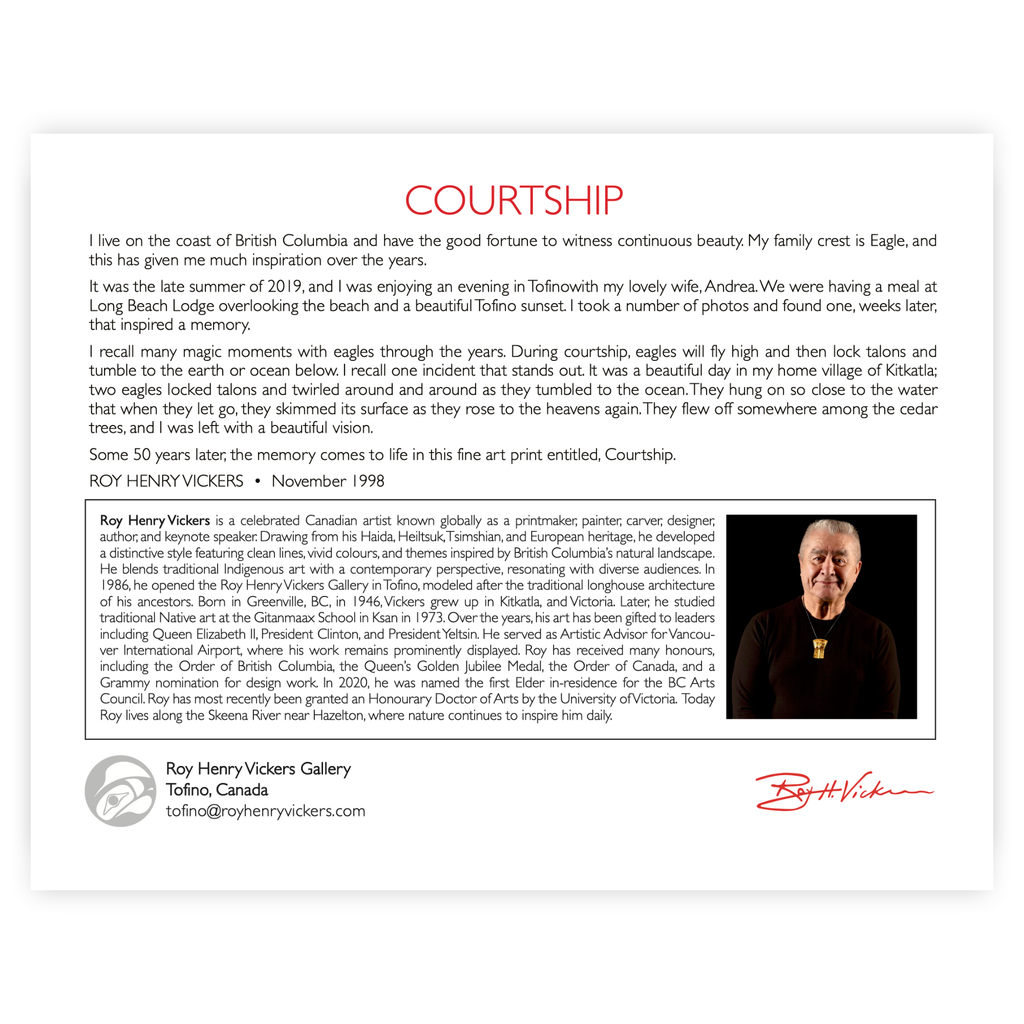 COURTSHIP - ART CARD