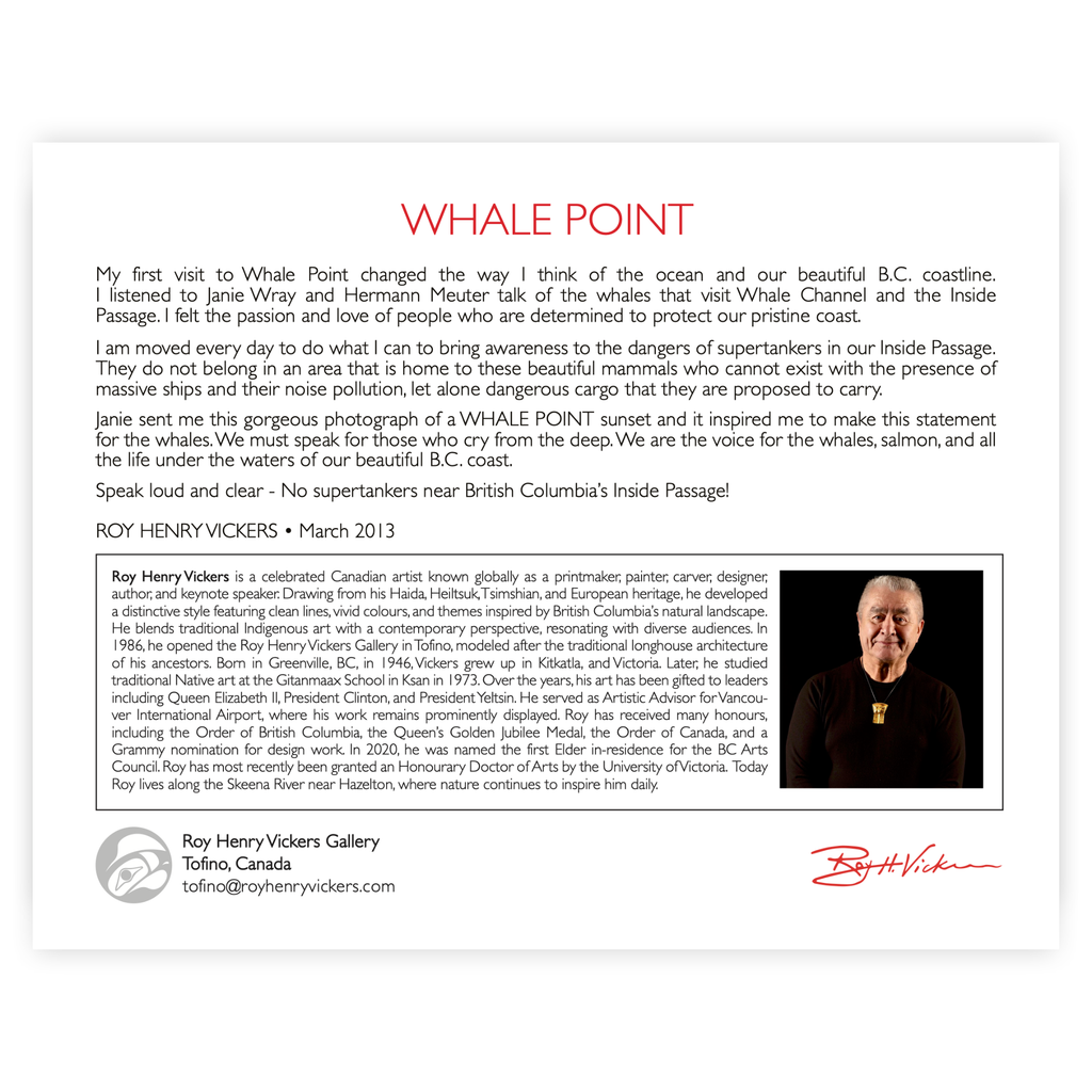 Whale Point - ART CARD