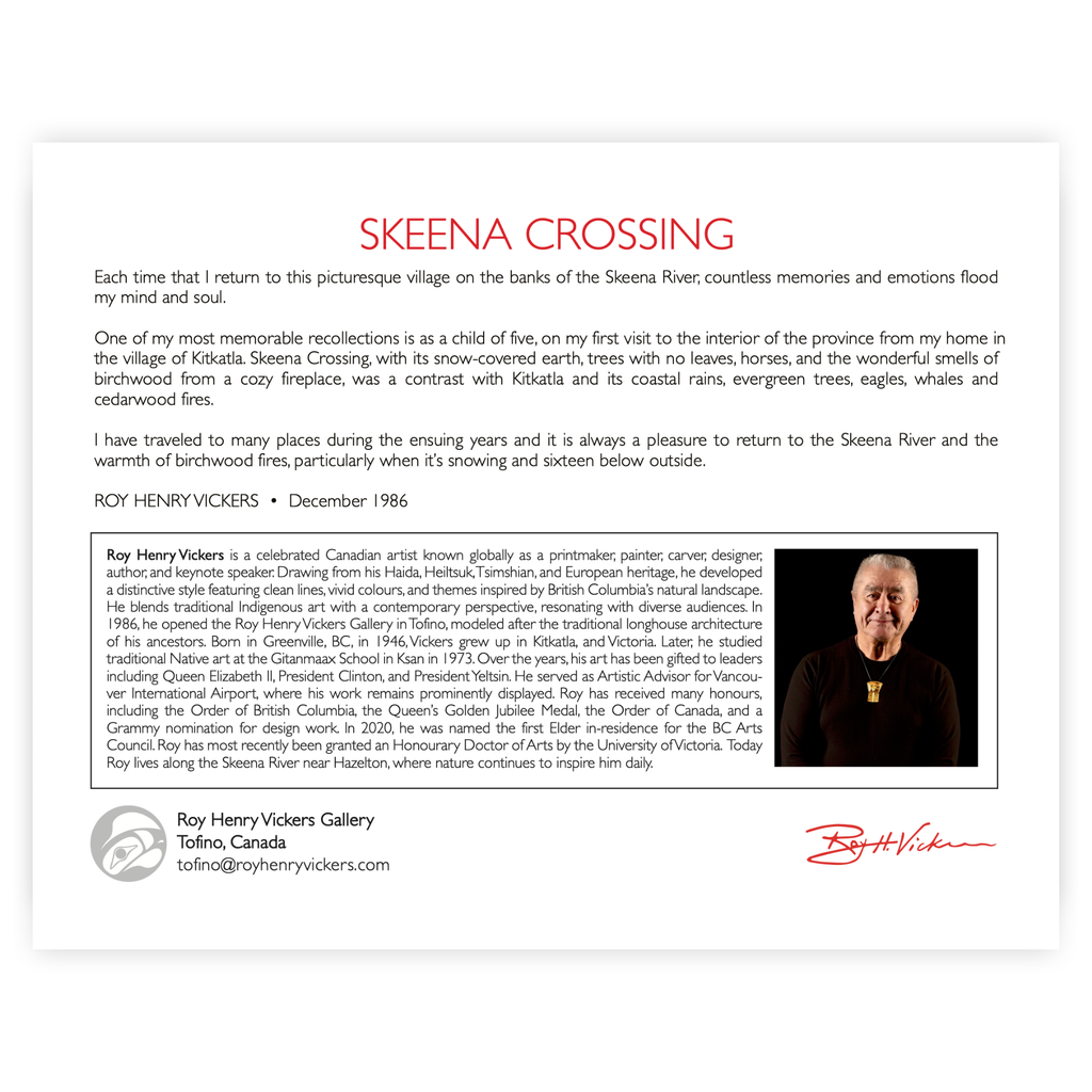 SKEENA CROSSING - ART CARD