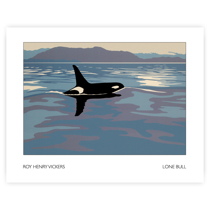 Lone Bull - ART CARD