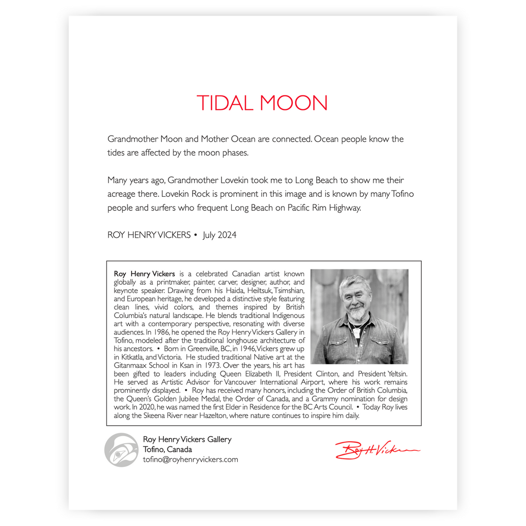 Tidal Moon - ART CARD