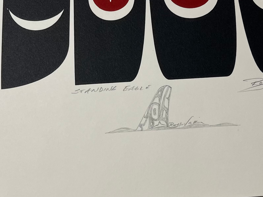 Standing Eagle - Remarqué #2/5