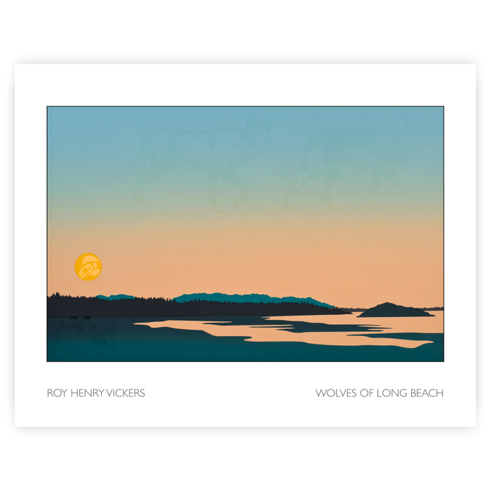 WOLVES OF LONG BEACH - ART CARD