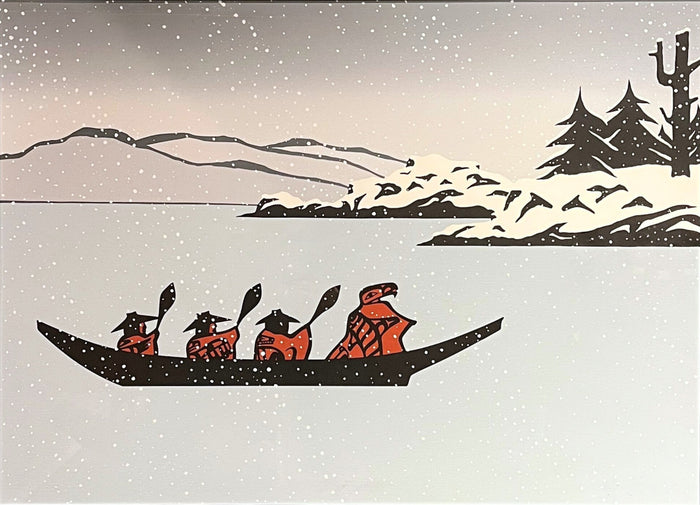 GOING TO THE POTLATCH - ARTIST PROOF #1/5