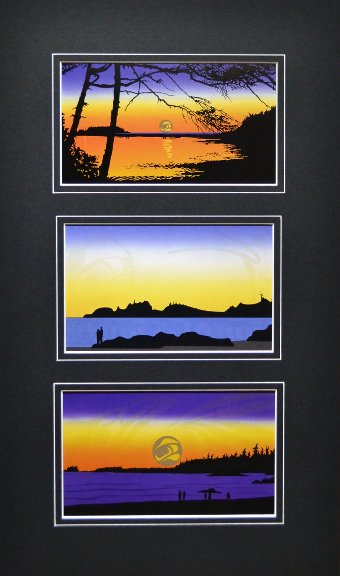 Small Sunsets - Unframed LITHOGRAPH Set