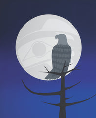 EAGLE'S MOON - Block Mount