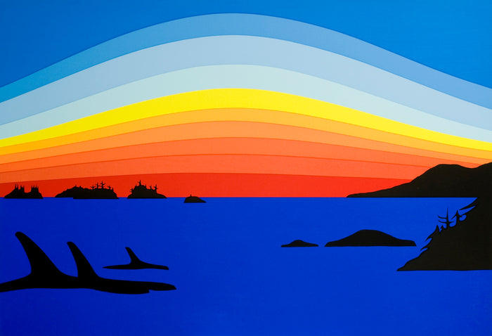 WHALER ISLETS - Unframed LITHOGRAPH